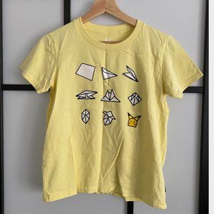 Uniqlo Yellow Pokemon Pikachu Tee